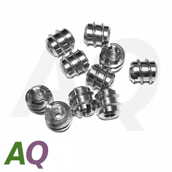 Screw-in nuts form B STAINLESS STEEL V2A